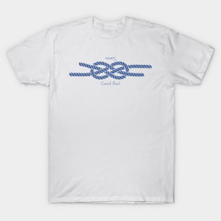 Nautical Carrick Bend Knot by Nuucs T-Shirt